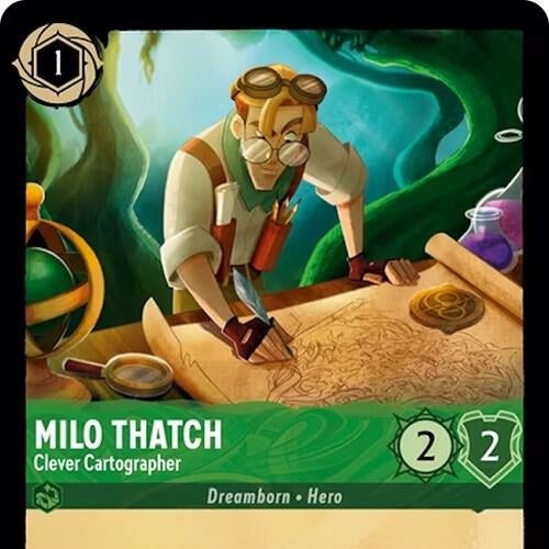 lorcana yellow discard card Part of Your World (30/204)